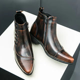 Max - Smart Faux Leather Boots