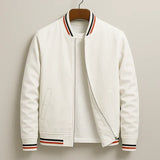 Jack - Striped Bomber Jacket