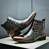 Max - Smart Faux Leather Boots