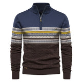 Cody - Mixed-Knit Jumper