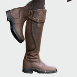 Ava - Premium Orthopaedic Faux Leather Riding Boots