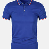 Nate - Button-Closure Knit Polo