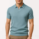 Miles - Textured Polyester Polo