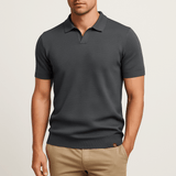 Miles - Textured Polyester Polo