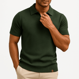 Miles - Textured Polyester Polo