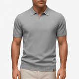 Miles - Textured Polyester Polo