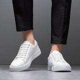 Henry - Premium Faux Leather Sneakers
