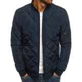 Marcus - Diamond Pattern Cotton Jacket