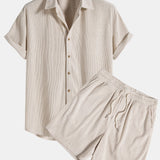 Patrick - Corduroy Shirt Set
